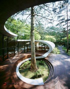 ظرافت و زیبایی معماری ژاپنی در این خانه صدفی سلولی