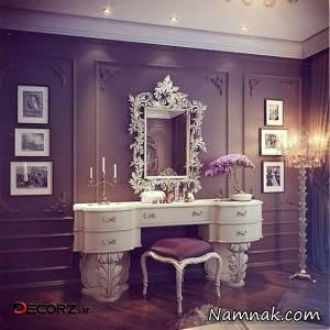 میز آرایش عروس امسال رنگ سفید مد است + تصاویر میز آرایش عروس امسال رنگ سفید مد است + تصاویر