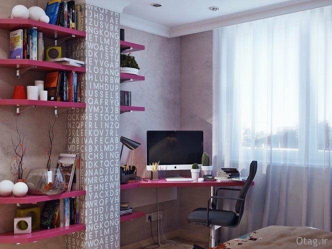 نکاتی برای دکوراسیون اتاق نوجوان پسر و دختر + عکس