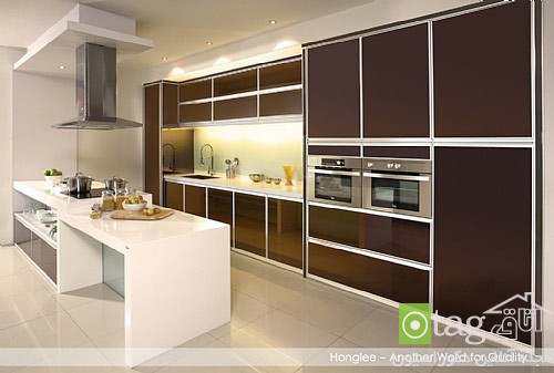 مدل کابینت 2015 جدید در سبک های کلاسیک، مدرن و هایگلاس
