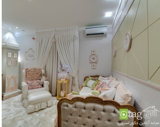 نمونه تصاویر زیبا از جدیدترین مدل پرده اتاق خواب
