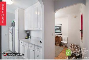 بازسازی دکوراسیون آشپزخانه / تبدیل آشپزخانه بسته به اپن بازسازی دکوراسیون آشپزخانه / تبدیل آشپزخانه بسته به اپن