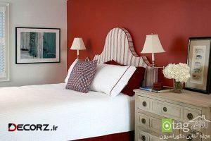 مدل های بسیار شیک و جدید رنگ قرمز در اتاق خواب / عکس 2015