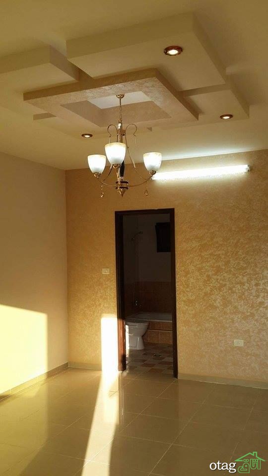 38 مدل گچ کاری سقف اتاق پذیرایی بسیار زیبا و بی نظیر