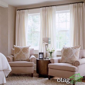 38 مدل تزئین پنجره بزرگ بسیار زیبا و شیک [در سال 1400]