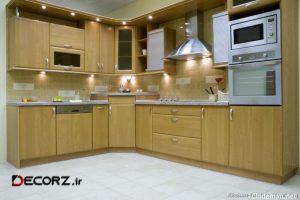 کابینت چوبی - مدل کابینت آشپزخانه - دکوراسیون چوبی