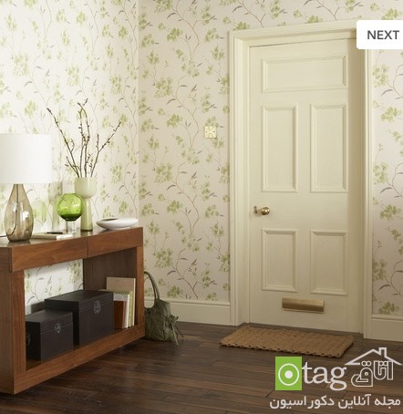 مدل کاغذ دیواری جدید برای دیوارهای بزرگ و بلند در منزل