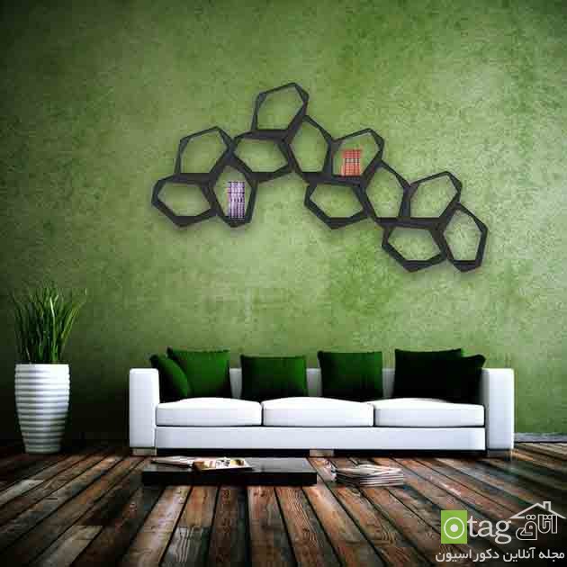 قفسه و کتابخانه های تنظیم پذیر و مدولار با طراحی شیک و مدرن