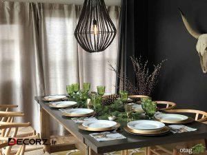 چیدمان میز غذاخوری چشم نواز چگونه باید باشد؟ چیدمان میز غذاخوری چشم نواز چگونه باید باشد؟