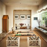 آپارتمان مدرن میانه قرن در بیروت: درسی در همزیستی با عتیقه‌جات